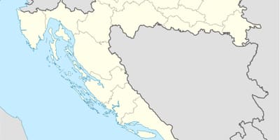 Karte von Kroatien offline